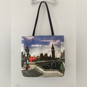 Scenic London Print Tote Bag